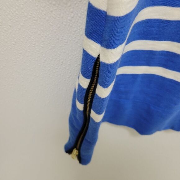 NWT J. Crew Maritime Striped Blue White Knit Dress XS - Picture 4 of 4